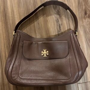 Brown Leather Shoulder Bag